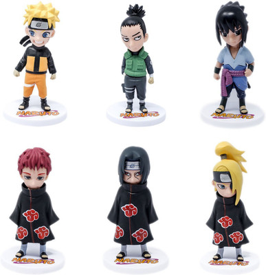 

Tootpado Anime Action Figures 4.5 Inch Tall (Pack of 6) - (CTNG02) - Highly Detailed Collectable Toys(Multicolor)