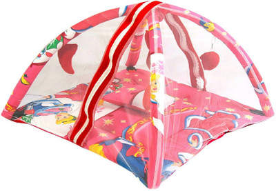 

Aayat Kids Kick & Play Activity Skin Friendly Well Cushioned with Net X15 Standard Crib(Fabric, Multicolor)