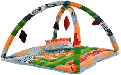 

Aayat Kids Kick & Play Activity Skin Friendly Well Cushioned with Net X18 Standard Crib(Fabric, Multicolor)