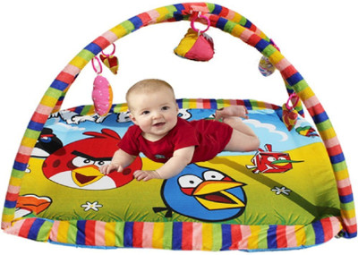 

Aayat Kids Kick & Play Activity Skin Friendly Well Cushioned with Net X8 Standard Crib(Fabric, Multicolor)
