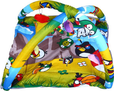 

Aayat Kids Kick & Play Activity Skin Friendly Well Cushioned with Net X53 Standard Crib(Fabric, Multicolor)