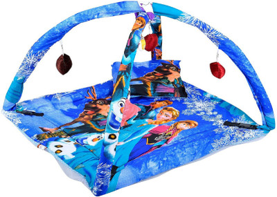 

Aayat Kids Kick & Play Activity Skin Friendly Well Cushioned with Net X14 Standard Crib(Fabric, Multicolor)