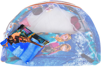 

Aayat Kids Kick & Play Activity Skin Friendly Well Cushioned with Net X13 Standard Crib(Fabric, Multicolor)