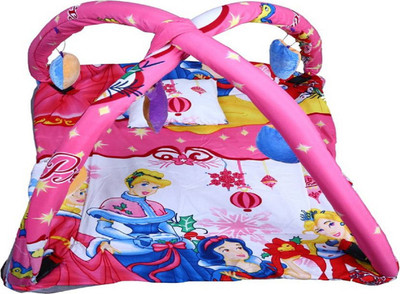 

Aayat Kids Kick & Play Activity Skin Friendly Well Cushioned with Net X44 Standard Crib(Fabric, Multicolor)