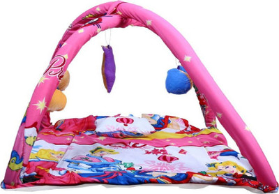 

Aayat Kids Kick & Play Activity Skin Friendly Well Cushioned with Net X43 Standard Crib(Fabric, Multicolor)
