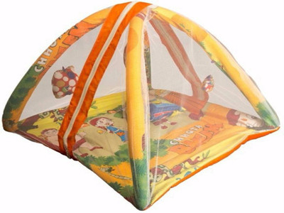 

Aayat Kids Kick & Play Activity Skin Friendly Well Cushioned with Net X51 Standard Crib(Fabric, Multicolor)
