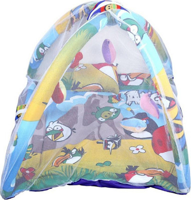 

Aayat Kids Kick & Play Activity Skin Friendly Well Cushioned with Net X55 Standard Crib(Fabric, Multicolor)