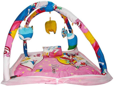 

Aayat Kids Kick & Play Activity Skin Friendly Well Cushioned with Net X35 Standard Crib(Fabric, Multicolor)
