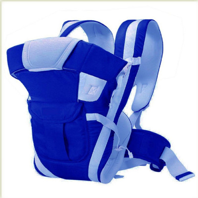 

InEffable Baby Carrier Bag With Hip Seat And Head Support For 4-12 Months Baby Carrier(Blue, Back Carry)