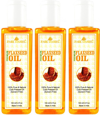 

Park Daniel Premium Flaxseed oil combo of 3 bottles of 100 ml (300ml) Hair Oil(300 ml)