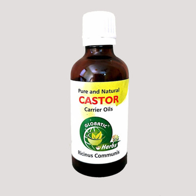

Globatic Herbs Castor carrier Essential Oil Ricinus communis 100 ML Pure 100% Undiluted(100 ml)