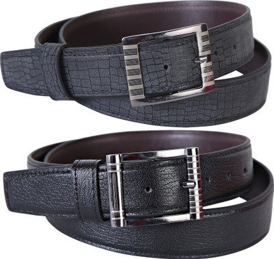 

Martell Men Casual, Formal Black Artificial Leather Belt