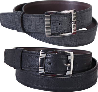 

Martell Men Casual, Formal Black Artificial Leather Belt