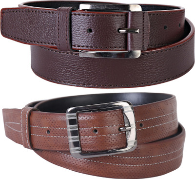 Martell Men Casual, Formal Brown Artificial Leather Belt