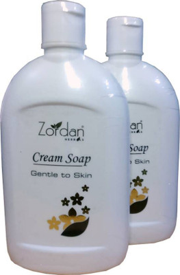 

ZORDAN CREAM SOAP (250ML*2) (Pack of 2)(500 ml, Pack of 2)