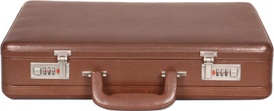 

OBANI Faux leather briefcase Medium Briefcase - For Men & Women(Brown)