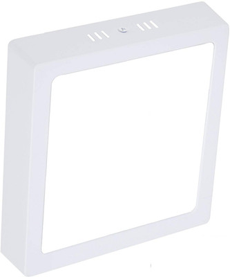 D'Mak 22 Watt LED Square Surface Mounted Panel Light,, Cool White Pack Of 01 Ceiling Light Ceiling Lamp(White)