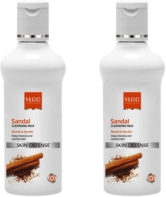 

VLCC Sandal Cleansing Milk (Pack of 2) Deep Cleanse And Soothes Skin(100 ml)
