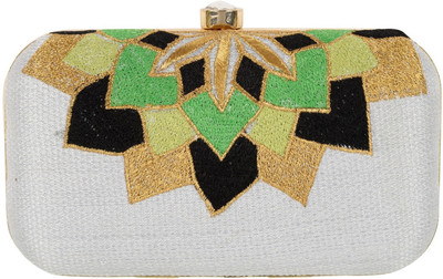 

Craftzen Party White Clutch