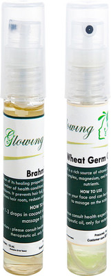 

Glowing Buzz Combo of 1 Brahmi Essential Oil and 1 WheatGerm Essential Oil(Set of 2)
