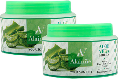 

Alainne Aloe-Vera Face & Body Gel Twin Pack, 100g each(200 g)