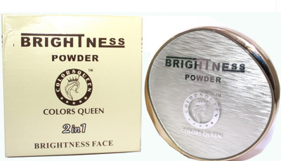 

Colors Queen 2in1 Natural Brightness face Compact powder Compact(medium skin tone)