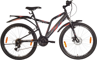 

Hero Sprint Rockstar 26T 26 T Mountain Cycle(21 Gear, Black, Red)