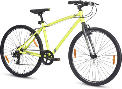 

Hero Octane Zephyr 700C T Mountain Cycle(7 Gear, Grey, Green), Green and grey