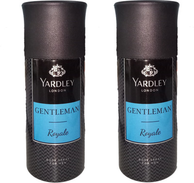 

Yardley London Gentleman Royale Body Spray For Men 150ML Each (Pack of 2) Body Spray - For Men(300 ml, Pack of 2)