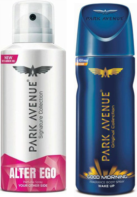 

Park Avenue 1 Alter Ego & 1 Good Morning Body Spray - For Men(260 ml, Pack of 2)