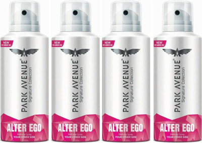 

Park Avenue 4 Alter Ego Body Spray - For Men(520 ml, Pack of 4)