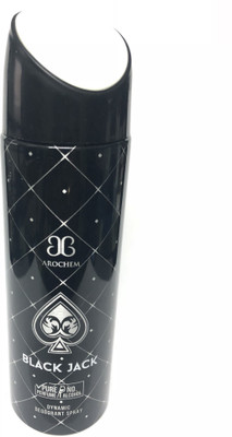 

Arochem black jack Deodorant Spray - For Men & Women(200 ml)