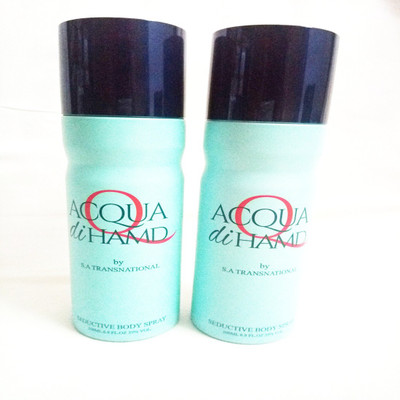 

HAMD ACQUA Perfume Body Spray - For Men & Women(400 ml, Pack of 2)