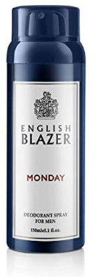 

ENGLISH BLAZER MONDAY Deodorant Spray - For Men & Women(150 ml)