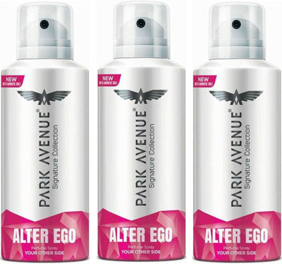 

Park Avenue 3 Alter Ego Body Spray - For Men(390 ml, Pack of 3)