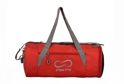 

Finity Stylish & Muti-purpose Nylon Shoulder Red Sports Bag Gym Bag(Red)