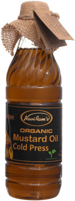 

Navi Rams 100% Pure Cold Pressed Mustard Oil | 500 ml Mustard Oil Plastic Bottle(500 ml)