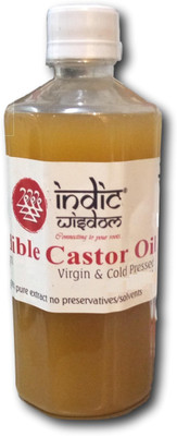 

IndicWisdom Edible Castor Oil Castor Oil Plastic Bottle(500 ml)