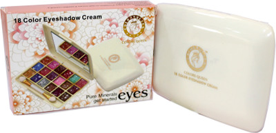 

Colors Queen Pure Minerals Get Started 18 Eyeshadow Cream Color 11.5 g(Multicolor)