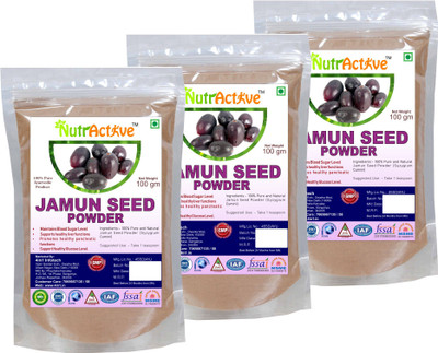 

NutrActive JAMUN GUDHLI (Syzygium Cumini) POWDER(300 g)