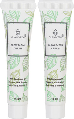 

Glamveda Glow Tan Removal Cream Pack of 2(30 g)