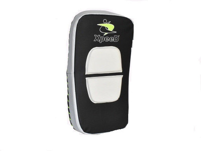 

Xpeed Prime Target Kickboxing Martial Arts Teakwondo Thai Muay MMA Big Target Area Kicking Practice Training Arm Sheild Pad Single Piece Men/Adult/Senior Black /White Kicking Shield(Black, White)