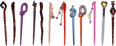 

gluttony Combo of Multi Color Juda Sticks Bun Stick(Multicolor)