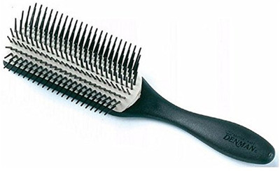 

Denman D4 N - 9 Row Large Styling Flat Hair Brush For Men & Women | Best For Professional Salon Or Home Use