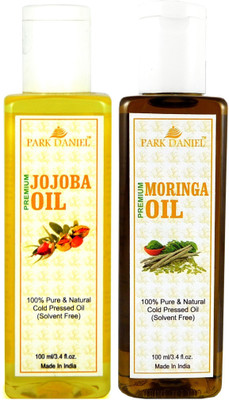 

Park Daniel Premium Moringa oil and Jojoba oil combo of 2 bottles of 100 ml (200ml) Hair Oil(200 ml)