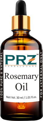 PRZ Rosemary Essential Oil (30ML) - Pure Natural Use For Aromatherapy, Therapeutic Grade, Health Boost, Hair Re-Growth, Skin Care, Face Hair Oil(30 ml)
