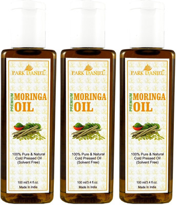 

Park Daniel Premium Moringa oil combo of 3 bottles of 100 ml (300 ml) Hair Oil(300 ml)