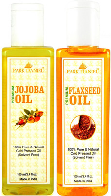 

Park Daniel Premium Flaxseed oil and Jojoba oil combo of 2 bottles of 100 ml (200ml) Hair Oil(200 ml)