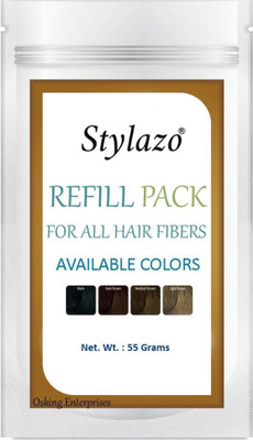 

stylazo Hair Building Fibers Refill Pack Hair Loss Concealer(55 g)