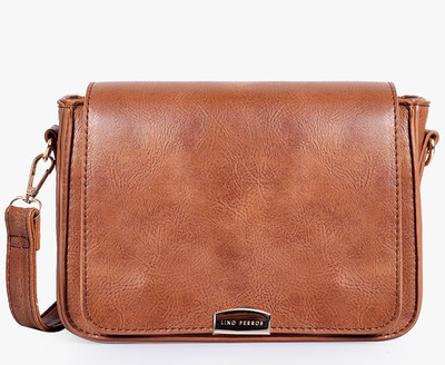 

Lino Perros Sling Bag(Brown)